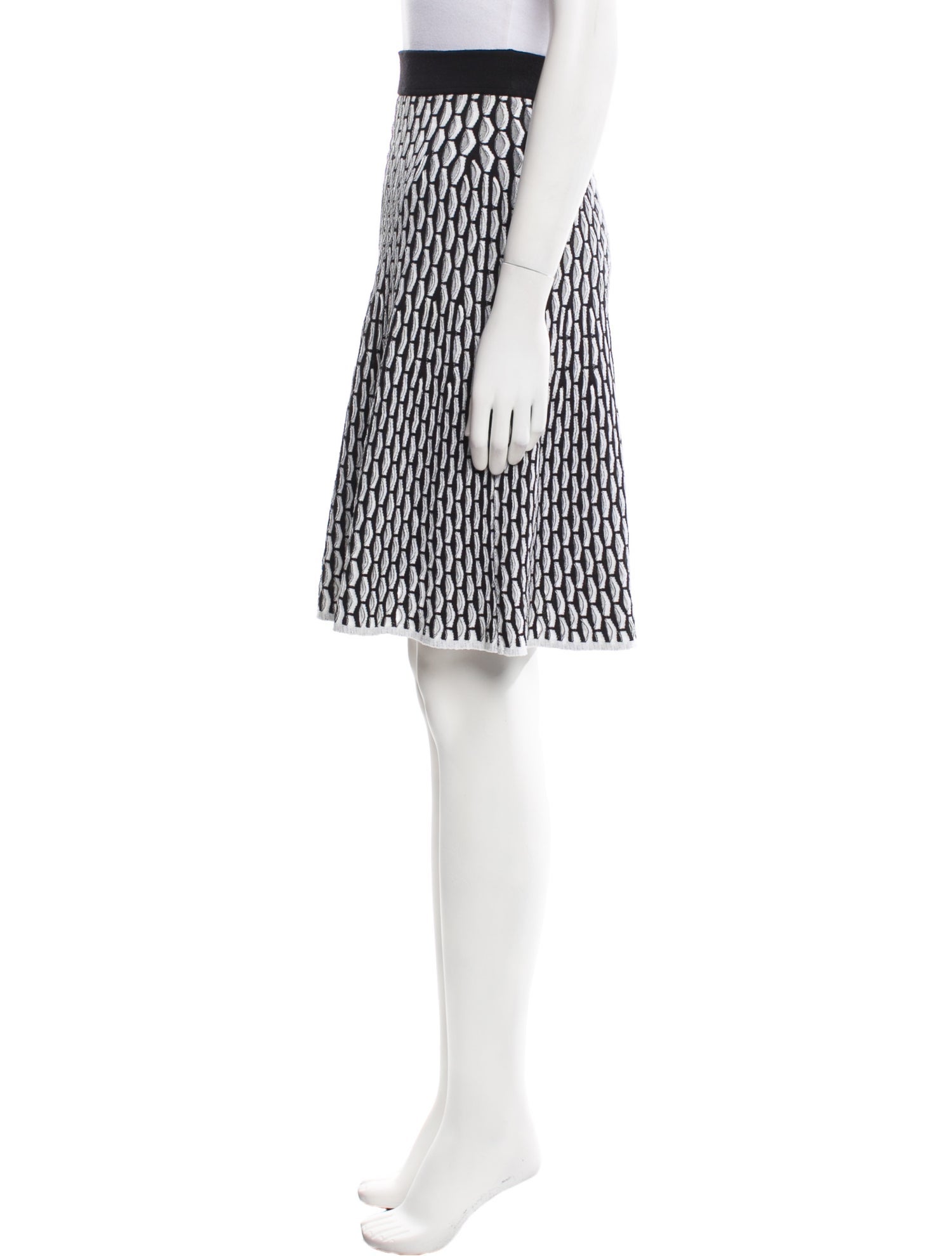 M Missoni Printed Knee-Length Skirt